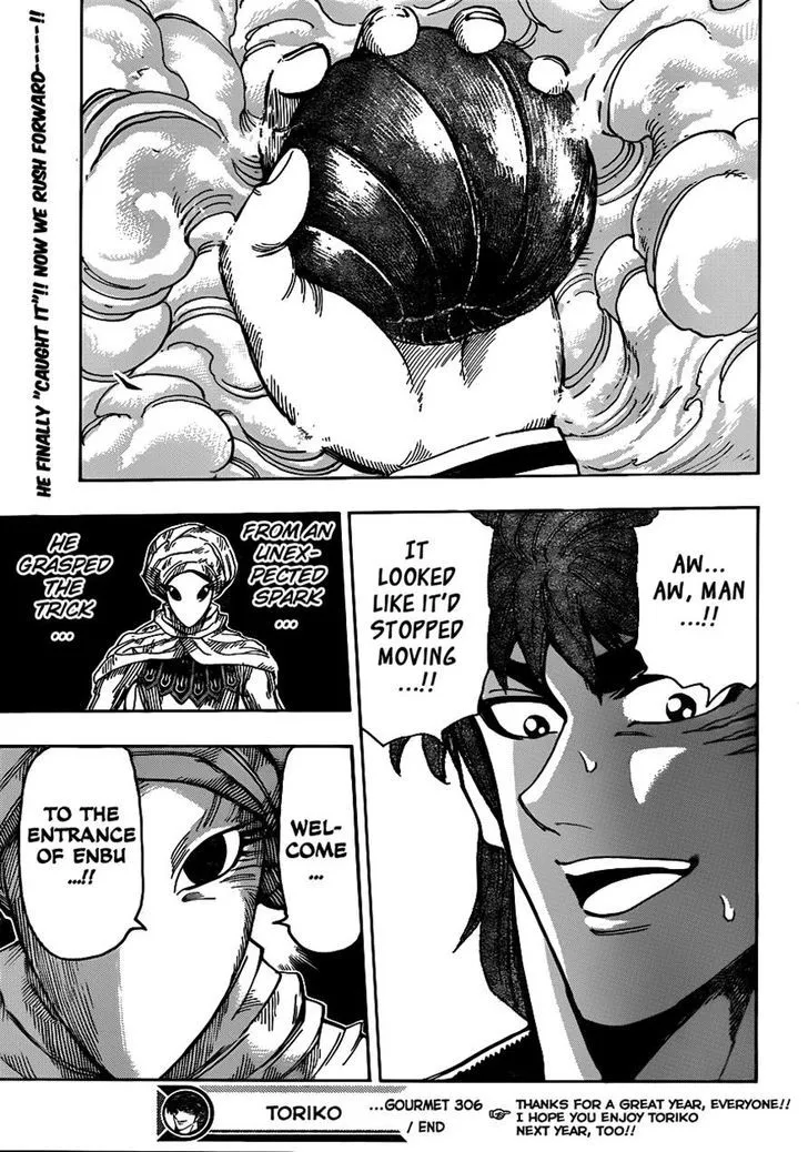 Toriko Mangakakalot X Chapter 306 Page 17