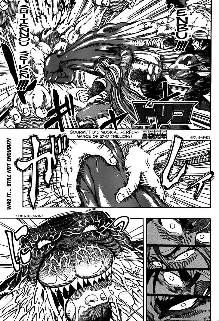 Toriko Mangakakalot X Chapter 315 Page 1