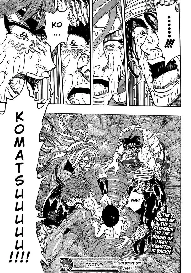 Toriko Mangakakalot X Chapter 317 Page 18