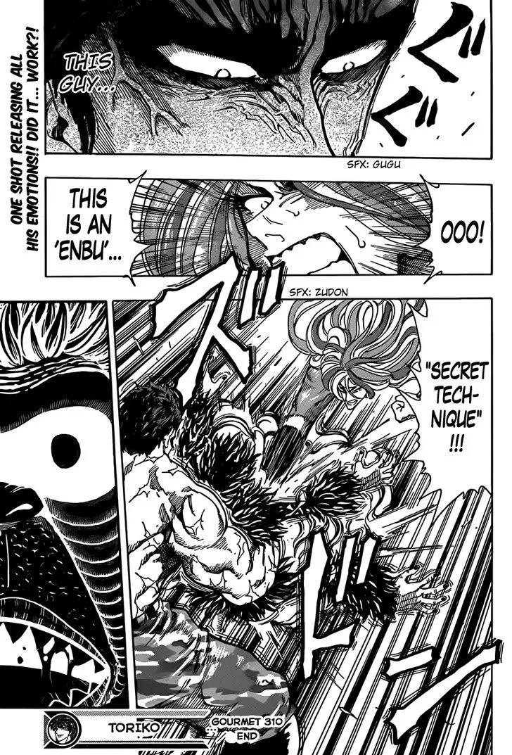 Toriko Mangakakalot X Chapter 310 Page 19