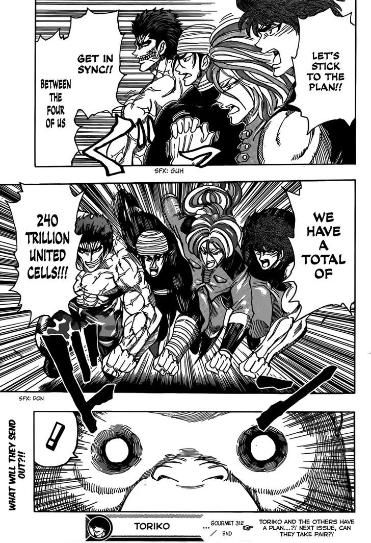 Toriko Mangakakalot X Chapter 312 Page 16