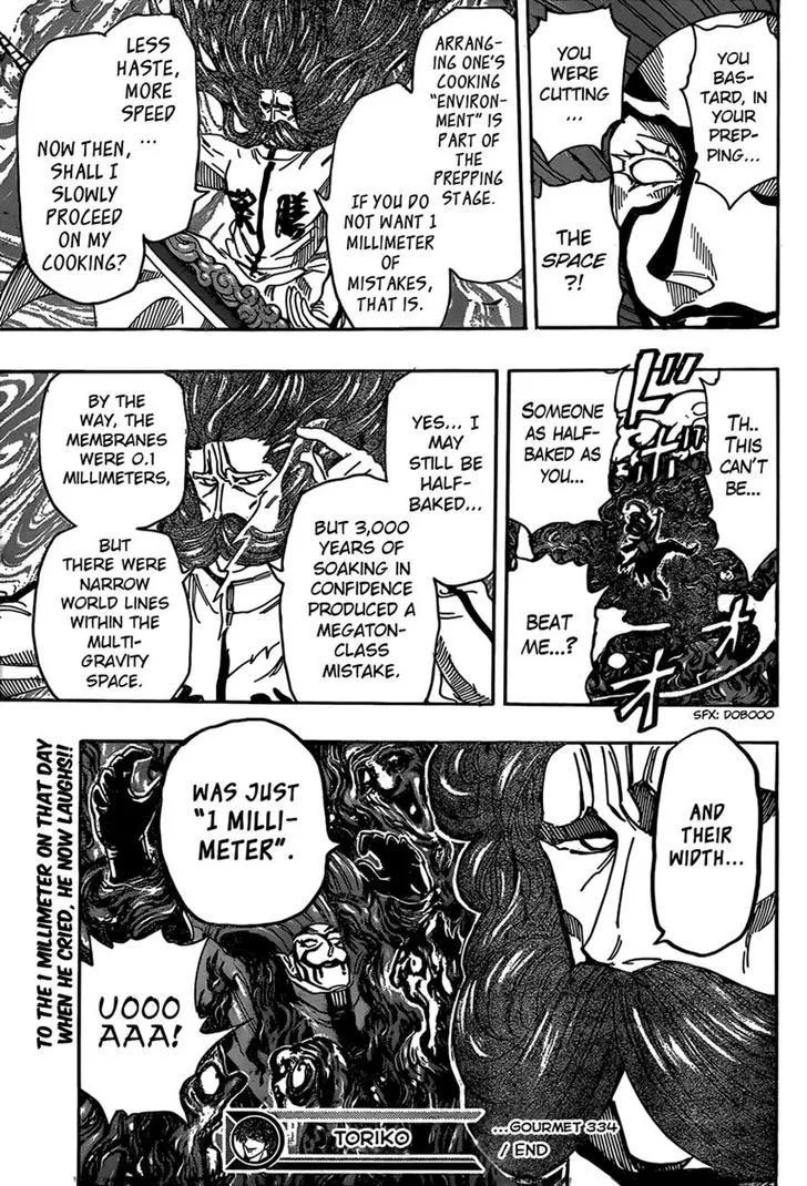 Toriko Mangakakalot X Chapter 334 Page 19