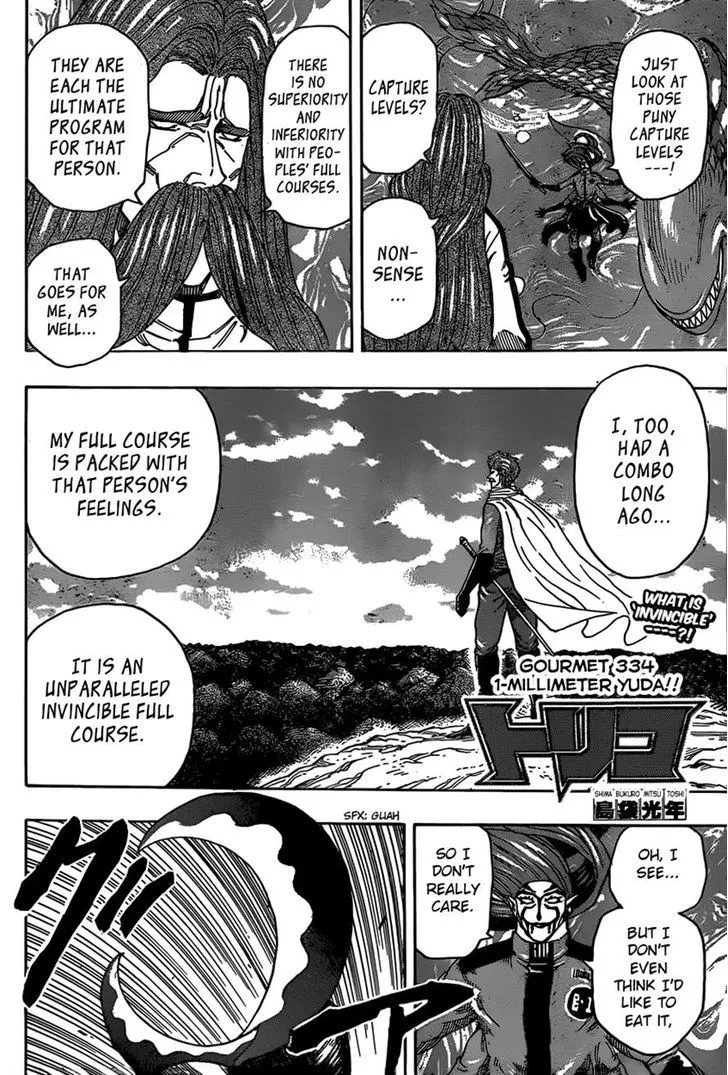 Toriko Mangakakalot X Chapter 334 Page 2