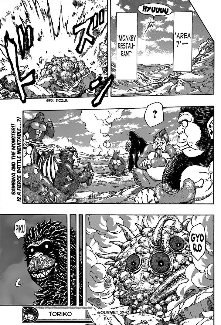 Toriko Mangakakalot X Chapter 340 Page 18