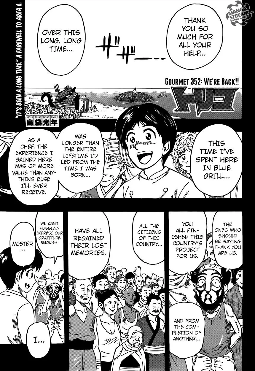 Toriko Mangakakalot X Chapter 352 Page 1