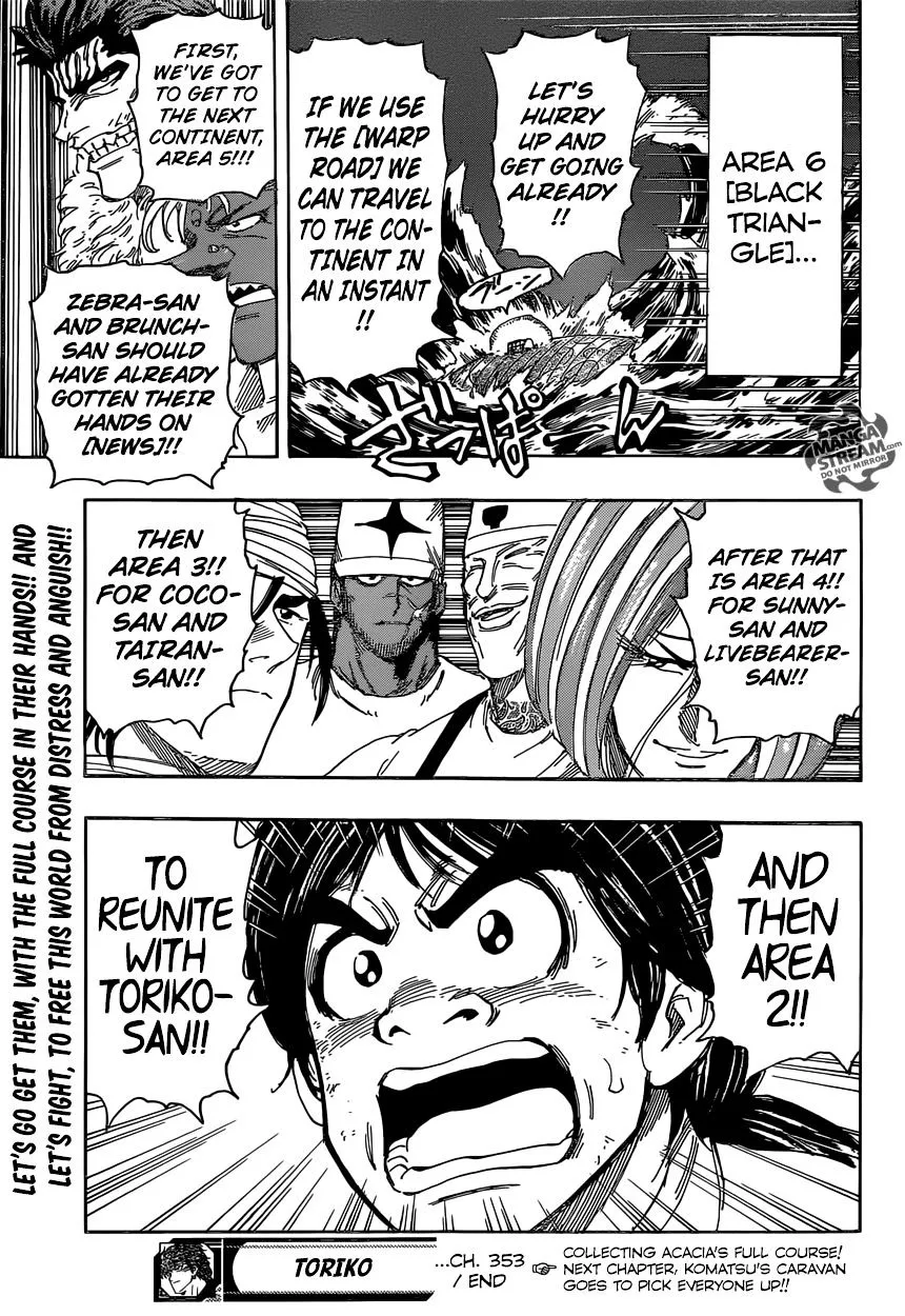 Toriko Mangakakalot X Chapter 353 Page 19