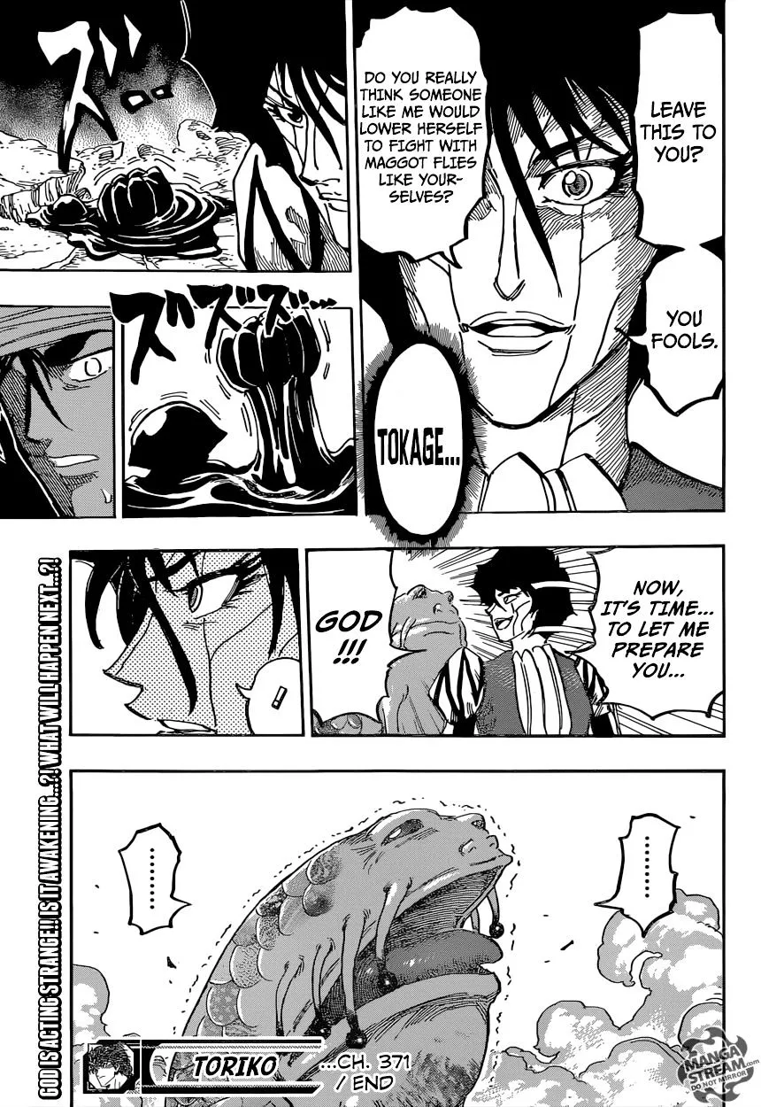 Toriko Mangakakalot X Chapter 371 Page 20