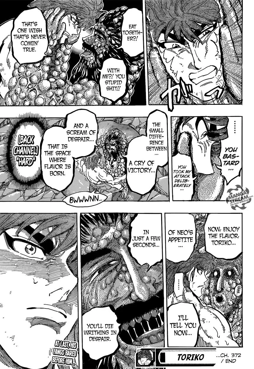 Toriko Mangakakalot X Chapter 372 Page 20