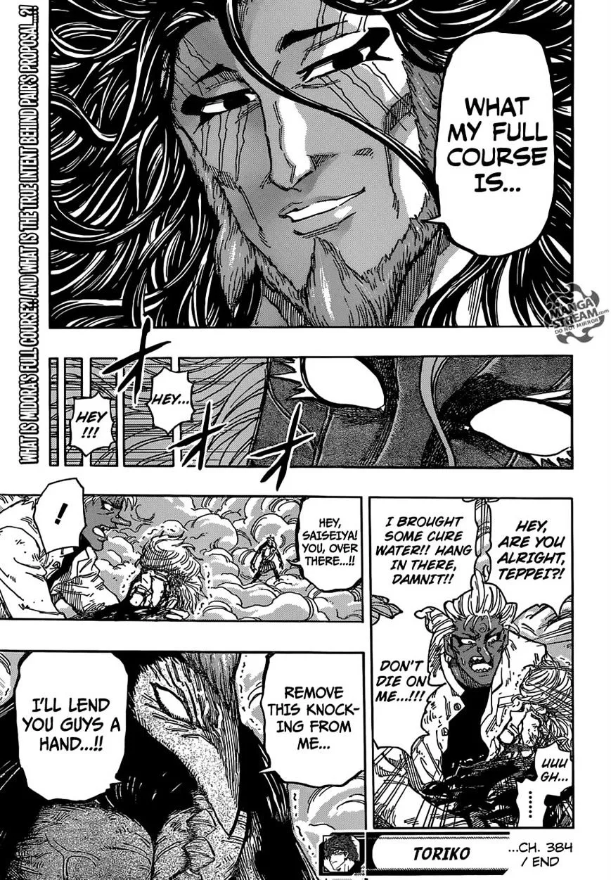 Toriko Mangakakalot X Chapter 384 Page 18