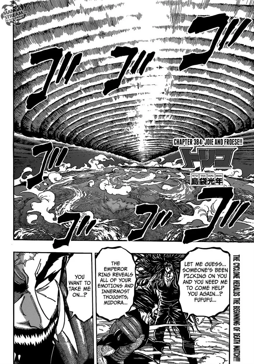 Toriko Mangakakalot X Chapter 384 Page 4