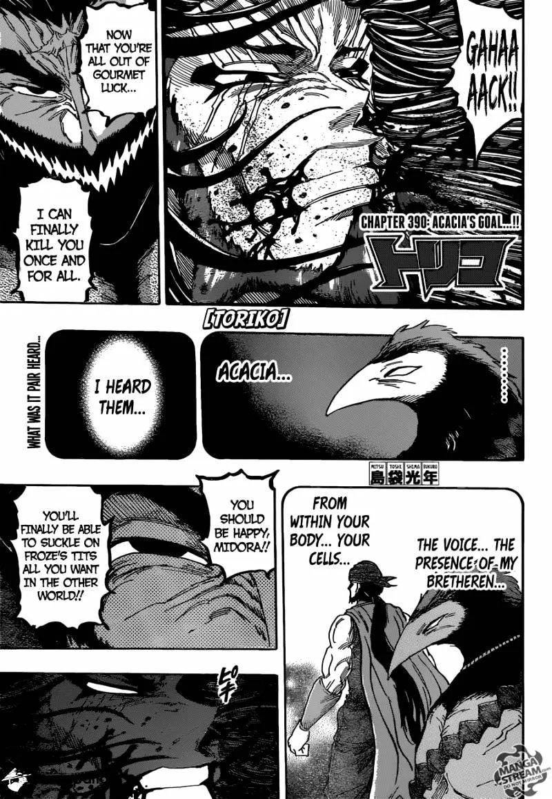 Toriko Mangakakalot X Chapter 390 Page 1