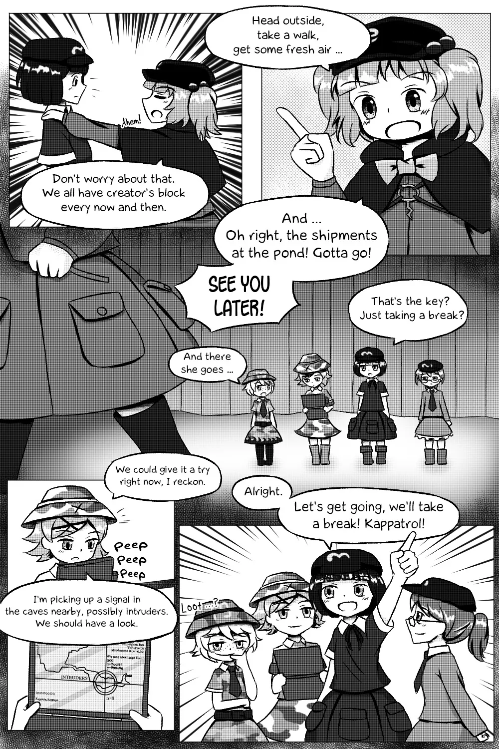 Touhou - Kappa-Squad Mangakakalot X Chapter 1 Page 13