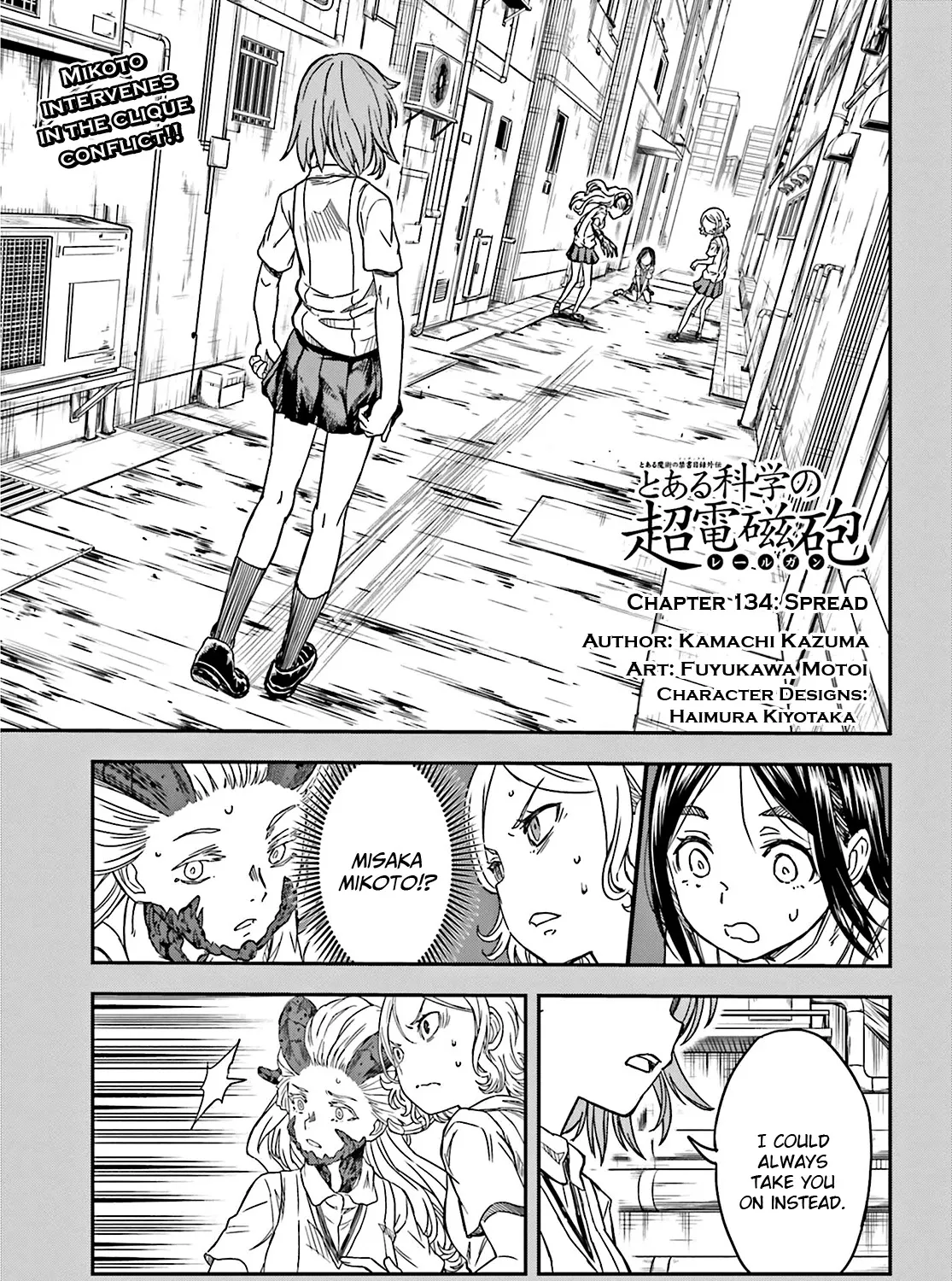To Aru Kagaku No Railgun Mangakakalot X Chapter 134 Page 1
