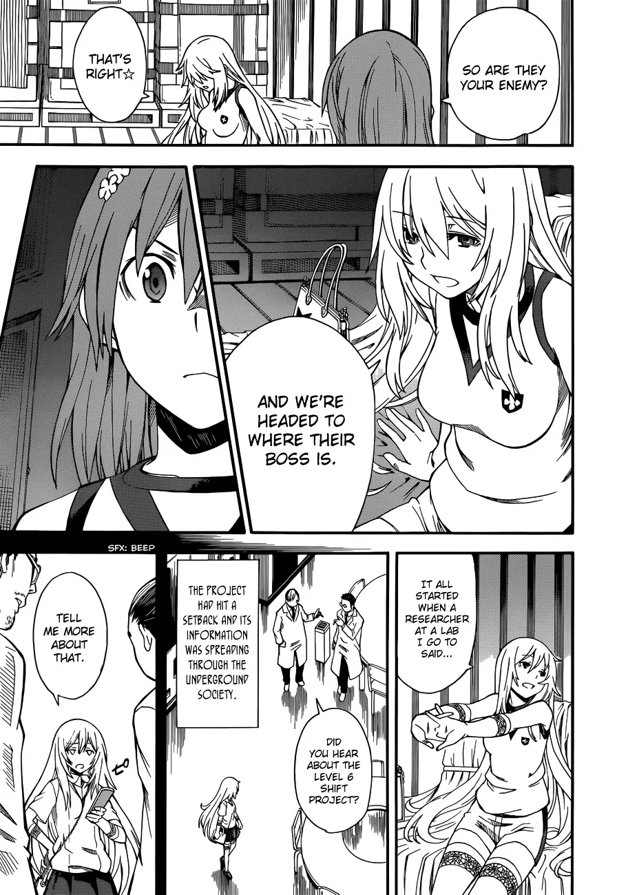 To Aru Kagaku No Railgun Mangakakalot X Chapter 55 Page 13