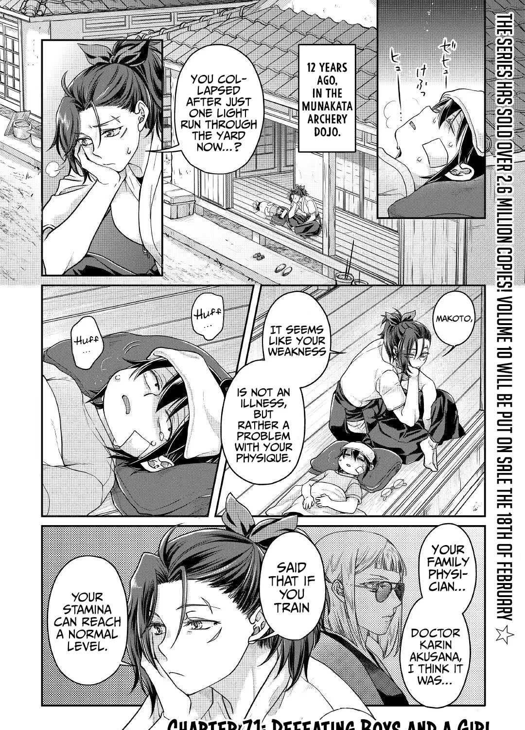 Tsuki Ga Michibiku Isekai Douchuu Mangakakalot X Chapter 71 Page 3