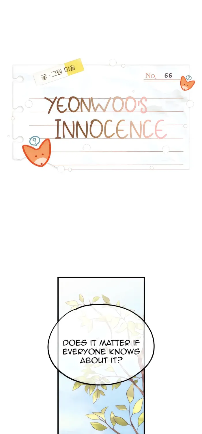 Yeon Woo's Innocence Mangakakalot X Chapter 66 Page 1