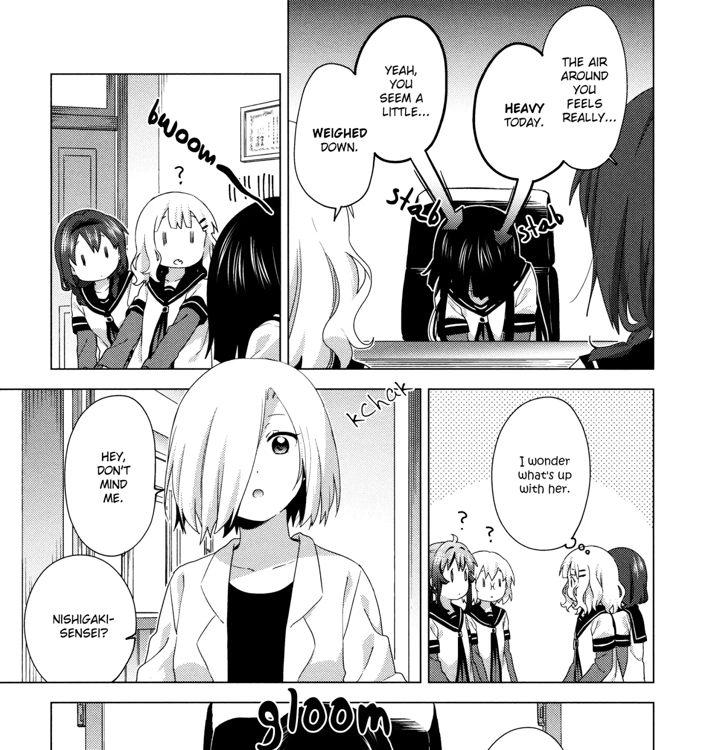 Yuru Yuri Mangakakalot X Chapter 154 Page 9
