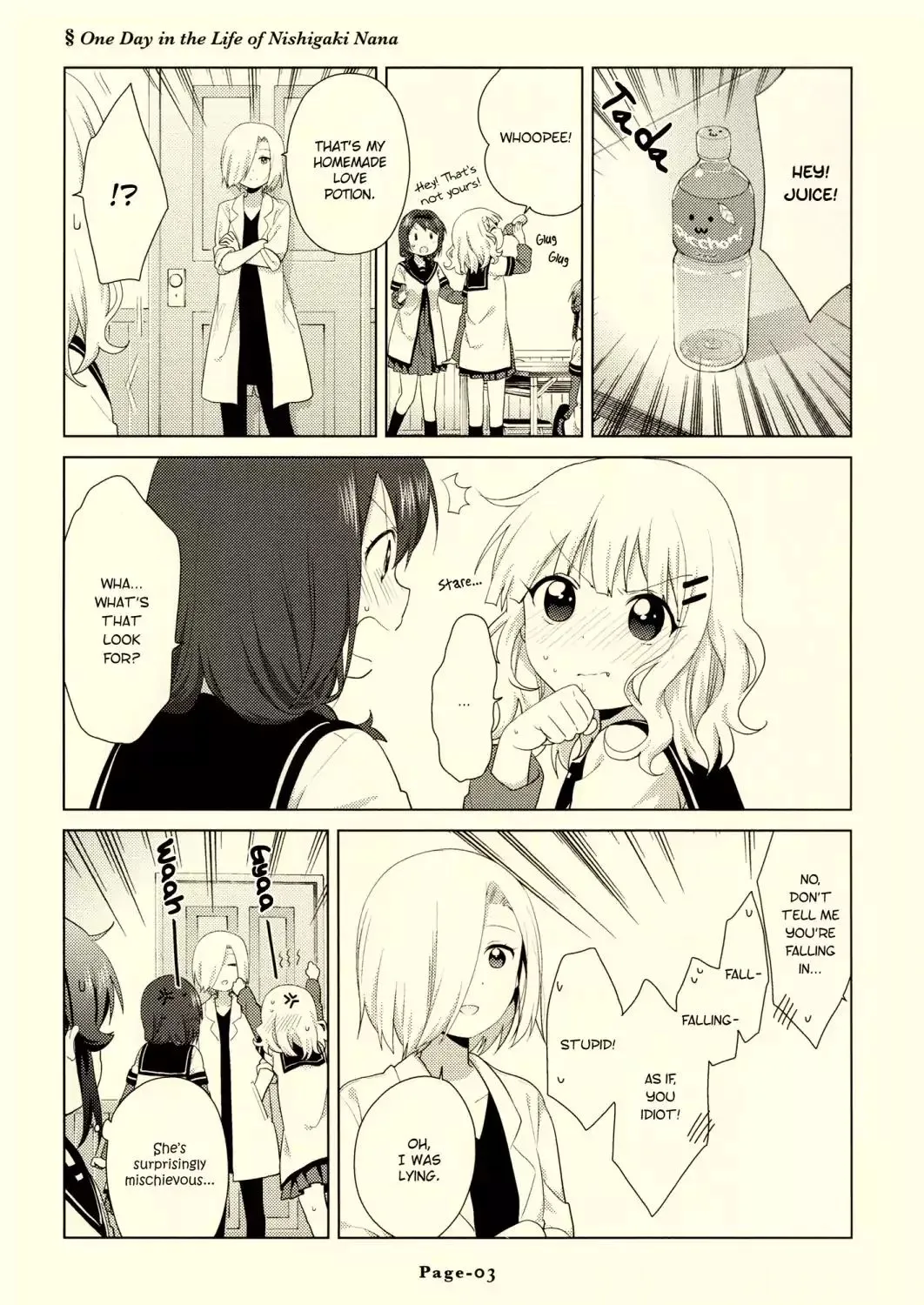 Yuru Yuri Mangakakalot X Chapter 2.2 Page 4