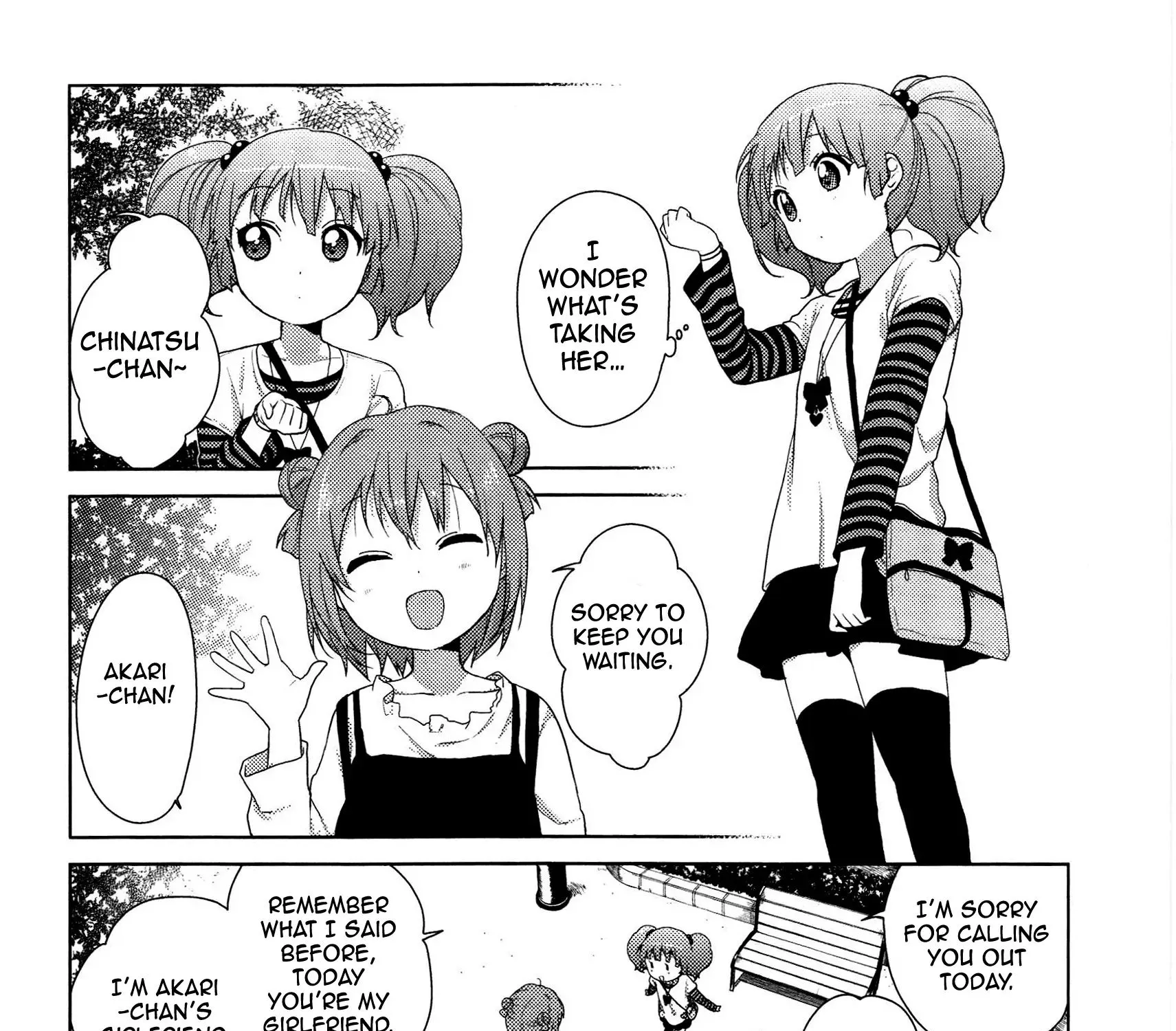 Yuru Yuri Mangakakalot X Chapter 61.1 Page 3