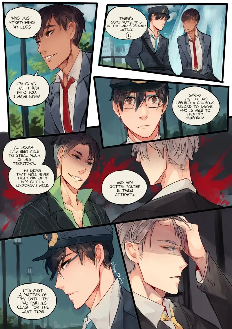 Yuri on ice Mafia Au - undefined - Page 3