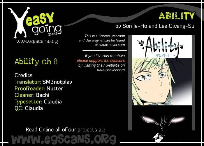 Ability Mangakakalot X Chapter 8 Page 1