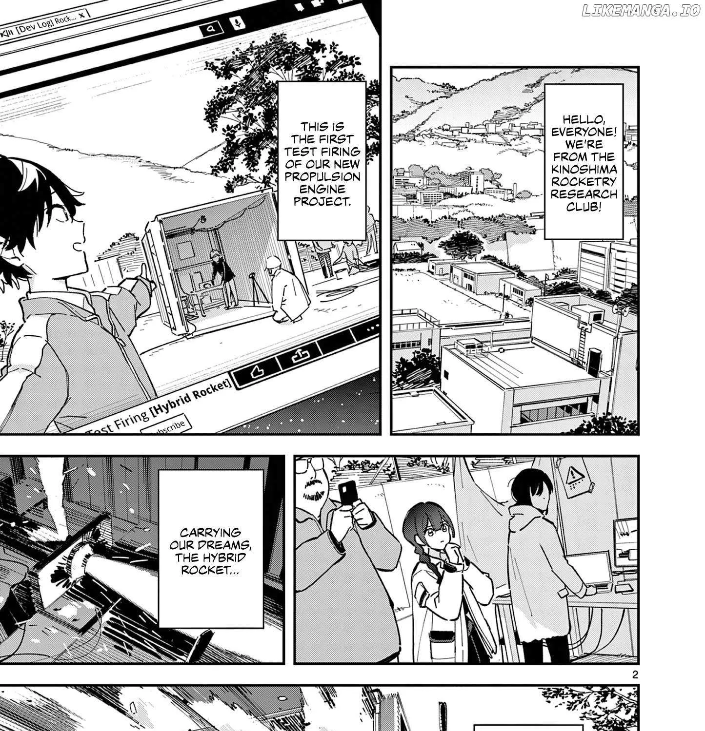 After School, We Wander in Space. Mangakakalot X Chapter 1 Page 4