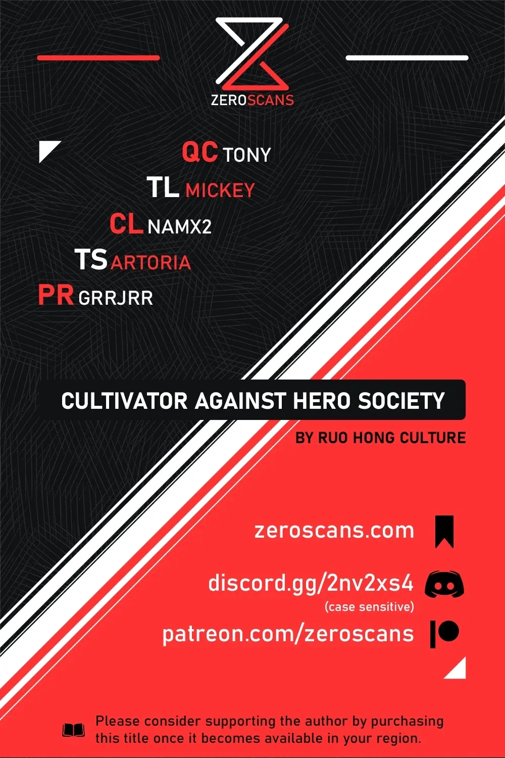 Cultivator Against Hero Society Mangakakalot X Chapter 24 Page 1