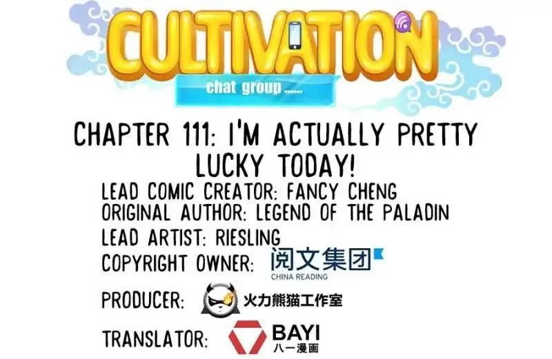 Cultivation Chat Group Mangakakalot X Chapter 111 Page 1