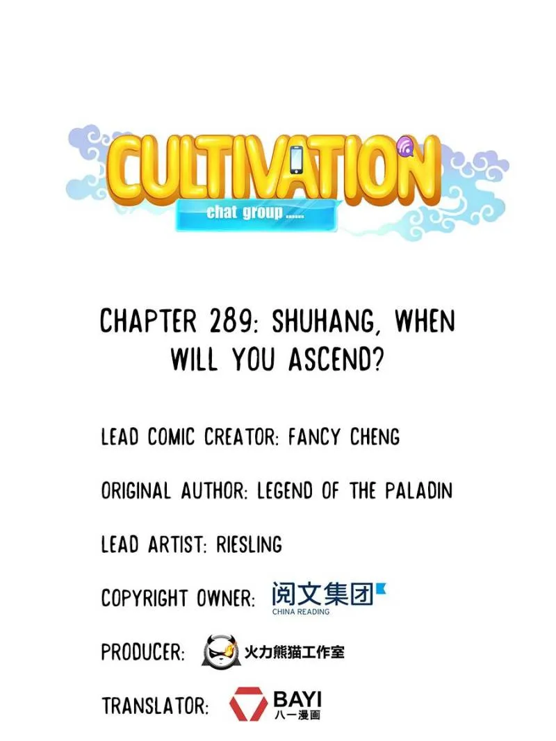 Cultivation Chat Group Mangakakalot X Chapter 289 Page 1