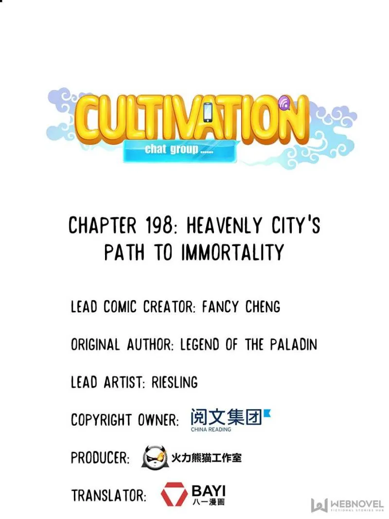 Cultivation Chat Group Mangakakalot X Chapter 202 Page 1