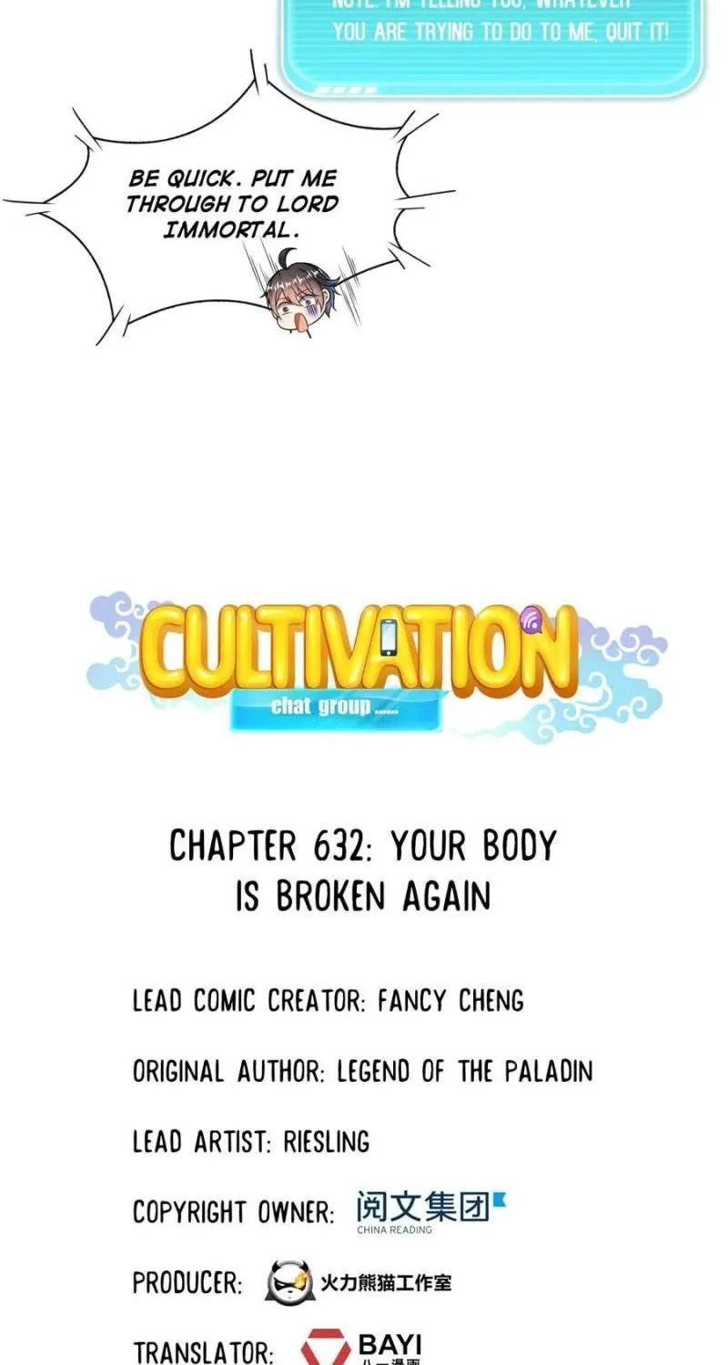 Cultivation Chat Group Mangakakalot X Chapter 632 Page 3