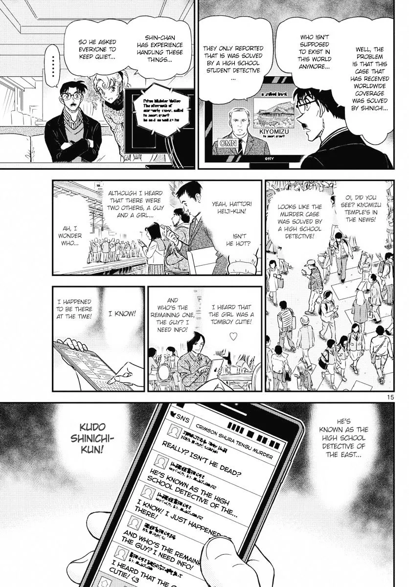 Detective Conan Mangakakalot X Chapter 1005 Page 15