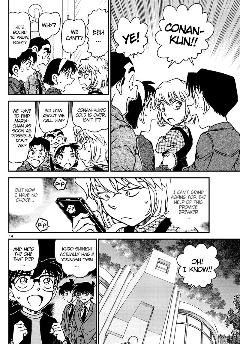 Detective Conan Mangakakalot X Chapter 1007 Page 14