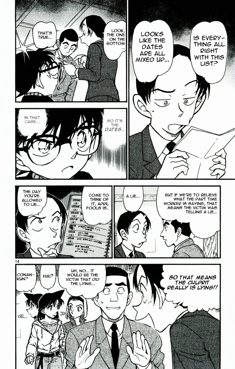 Detective Conan Mangakakalot X Chapter 542 Page 14