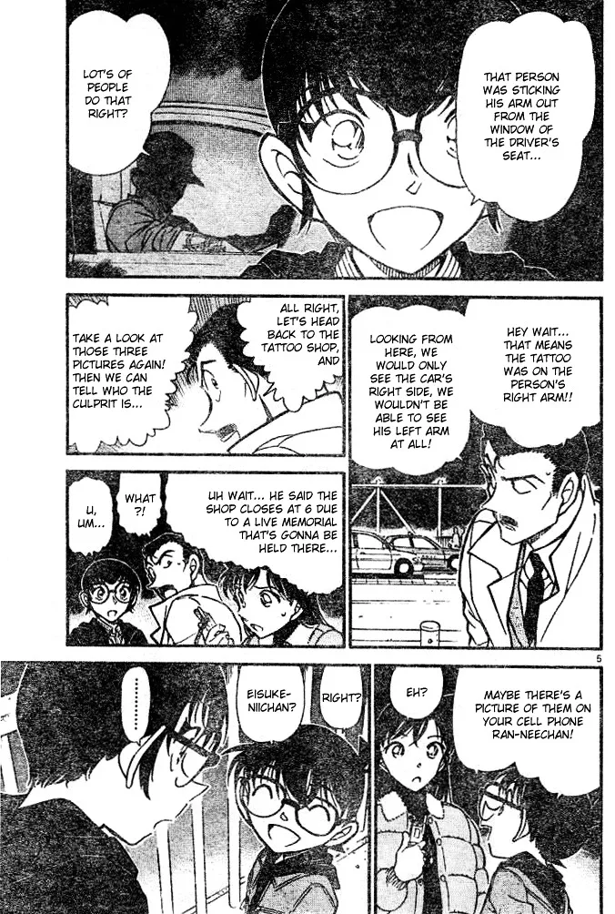 Detective Conan Mangakakalot X Chapter 552 Page 5