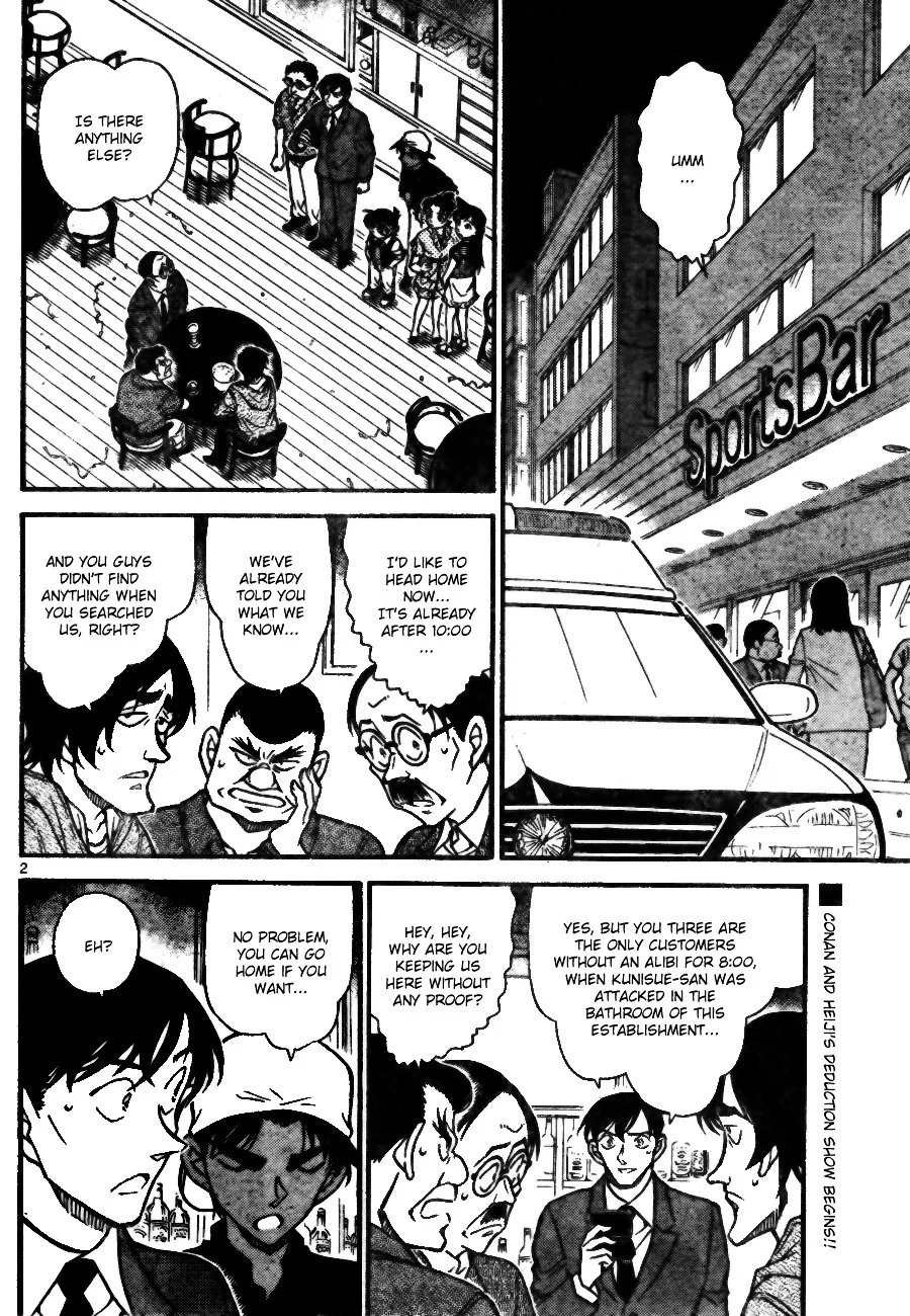 Detective Conan Mangakakalot X Chapter 695 Page 2