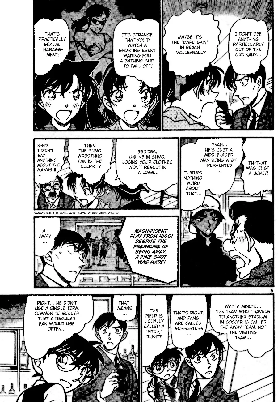 Detective Conan Mangakakalot X Chapter 695 Page 5