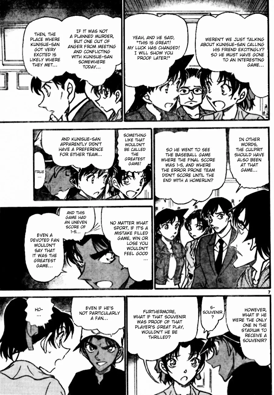 Detective Conan Mangakakalot X Chapter 695 Page 7