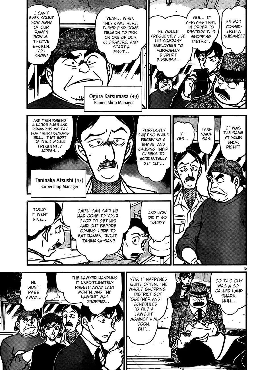 Detective Conan Mangakakalot X Chapter 766 Page 5