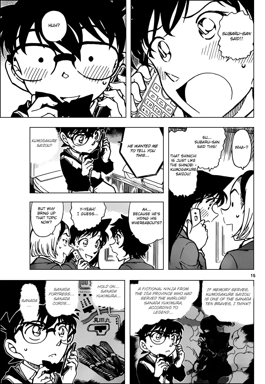 Detective Conan Mangakakalot X Chapter 813 Page 15