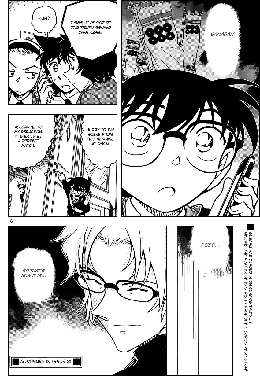 Detective Conan Mangakakalot X Chapter 813 Page 16