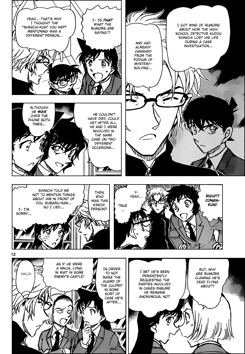 Detective Conan Mangakakalot X Chapter 813 Page 12