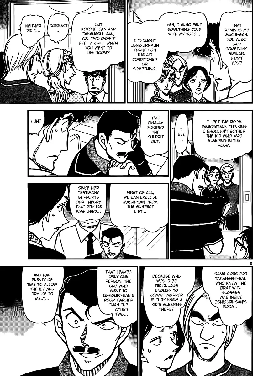 Detective Conan Mangakakalot X Chapter 827 Page 9