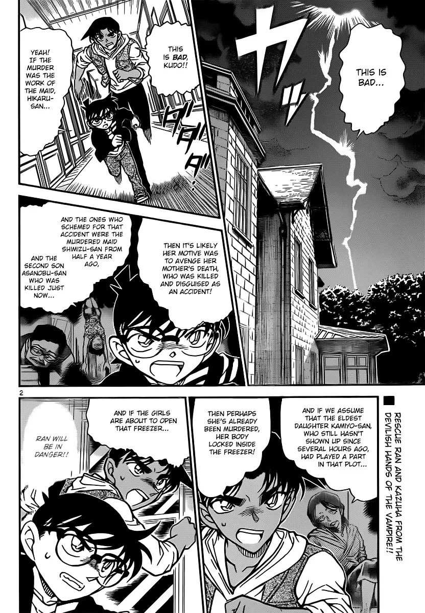 Detective Conan Mangakakalot X Chapter 838 Page 2