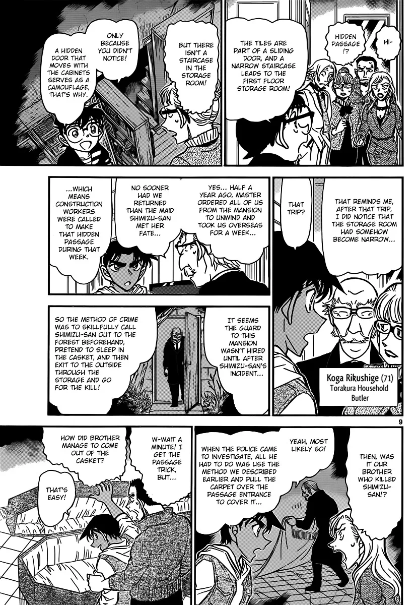 Detective Conan Mangakakalot X Chapter 838 Page 9