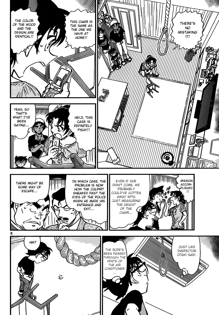 Detective Conan Mangakakalot X Chapter 831 Page 8