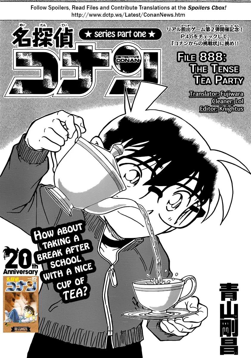 Detective Conan Mangakakalot X Chapter 888 Page 1