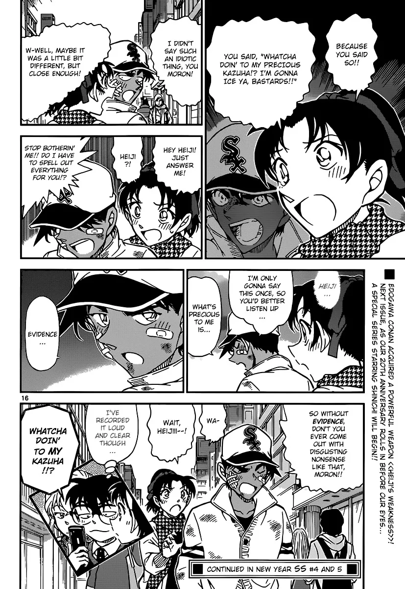 Detective Conan Mangakakalot X Chapter 881 Page 16