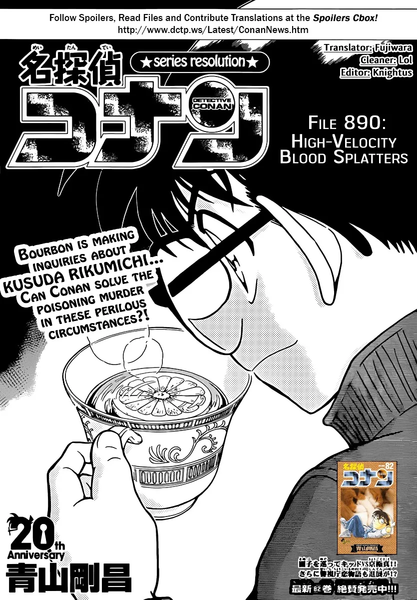 Detective Conan Mangakakalot X Chapter 890 Page 1