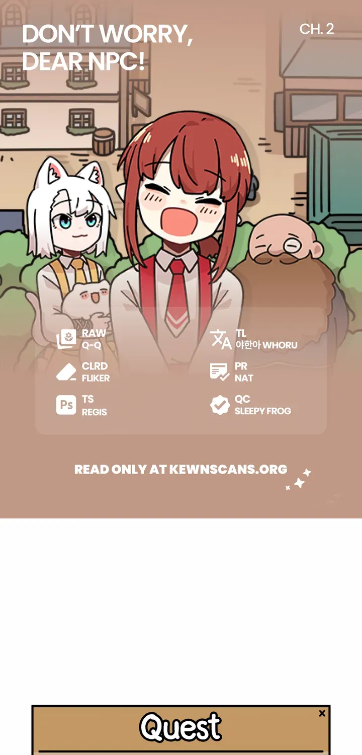 Don’T Worry, Dear Npc! Mangakakalot X Chapter 2 Page 1